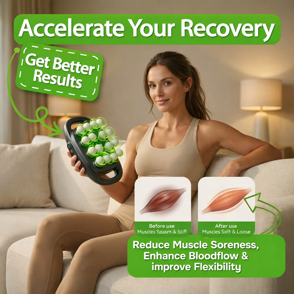 FeelTouchHeal™ MultiHead Massage Gun