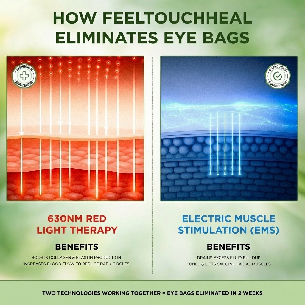 FeelTouchHeal™ Anti Eyebags Glasses